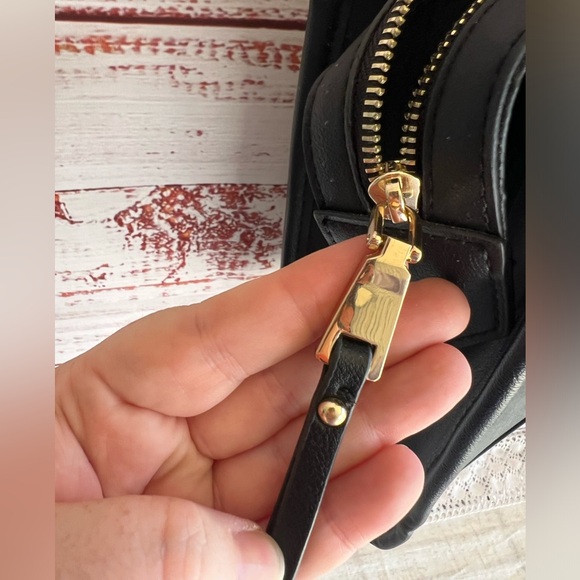 INC INTERNATIONAL CONCEPTS Multi Color Striped Satchel Purse - Picture 7 of 7